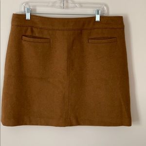 LOFT 50% wool skirt